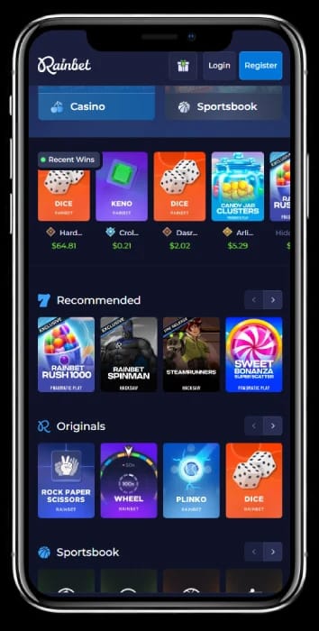 Gambling review site - Rainbet Canada